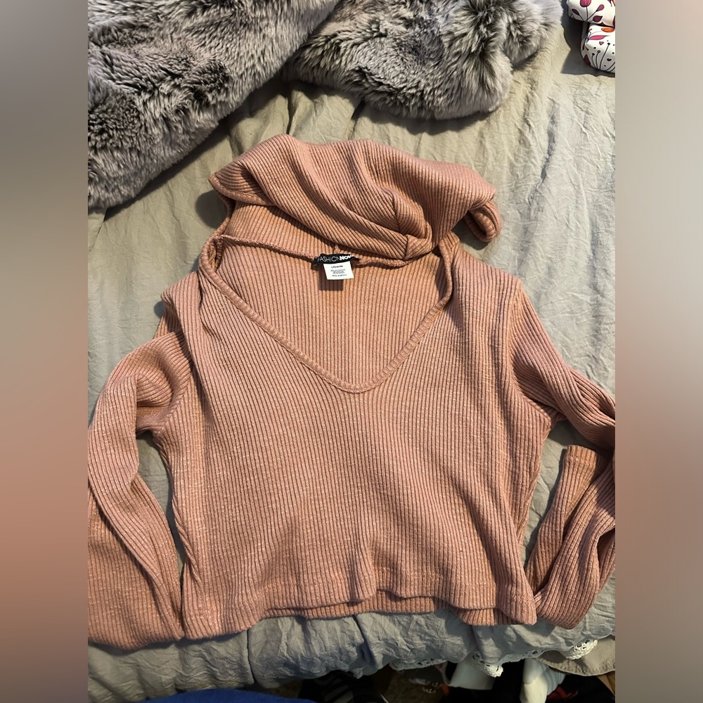 Fashion Nova, cropped lounge top, worn only twice.